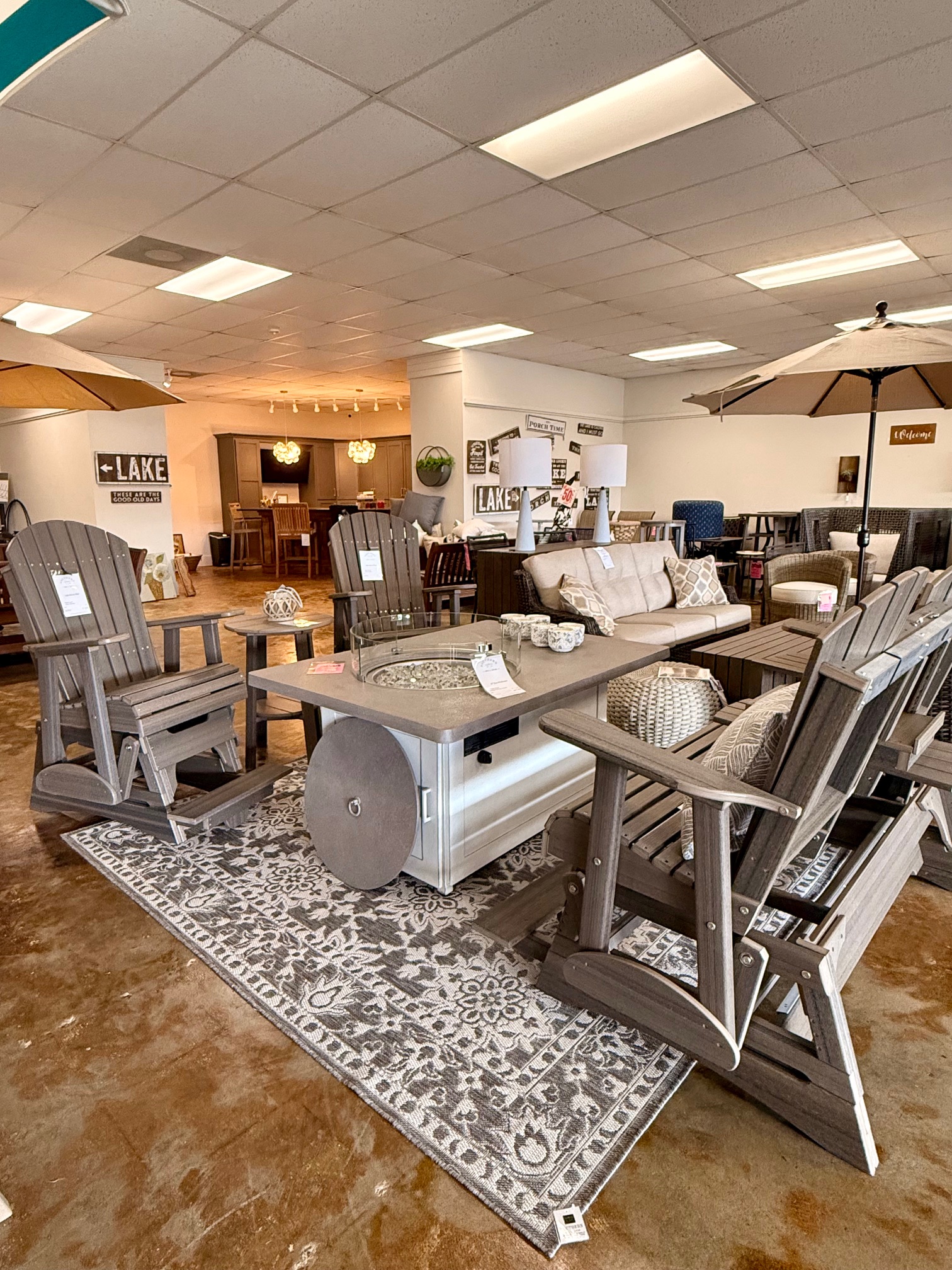 Double Balcony Glider with 2 Single Balcony Gilders